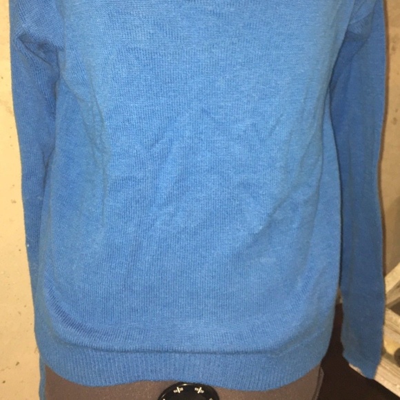 Blue Hollister Sweater Top XS Long Sleeve - Picture 4 of 5